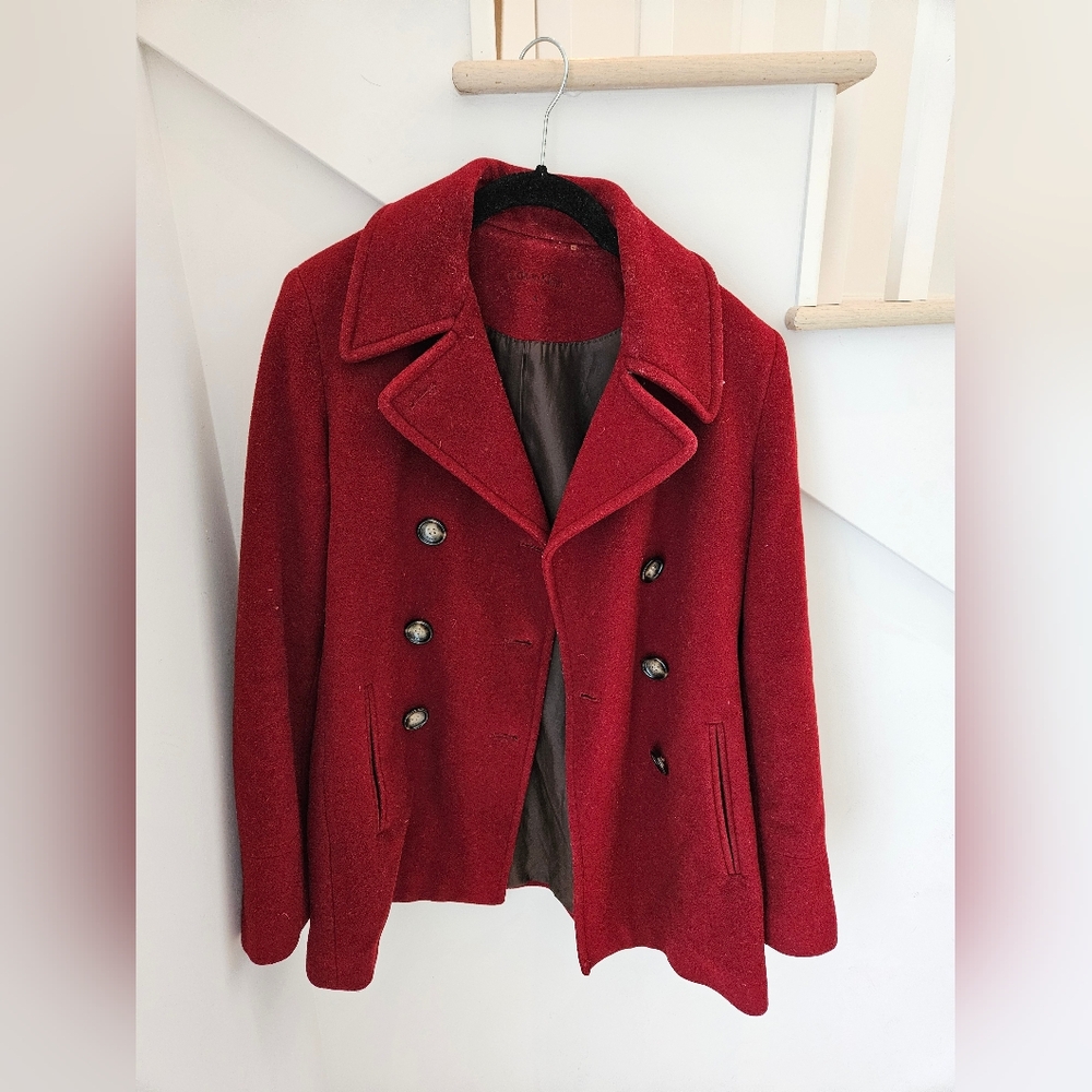 Calvin Klein Classic Red Peacoat